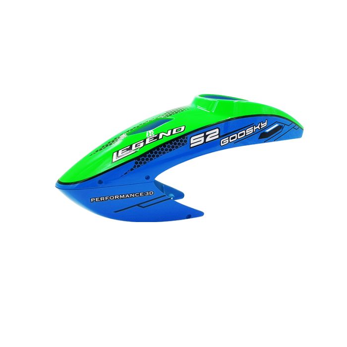GT000062, Canopy blauw/groen S2 , GOOSKY, voor €29, Geleverd door Bliek Modelbouw, Neerloopweg 31, 4814RS Breda, Telefoon: 076-5497252